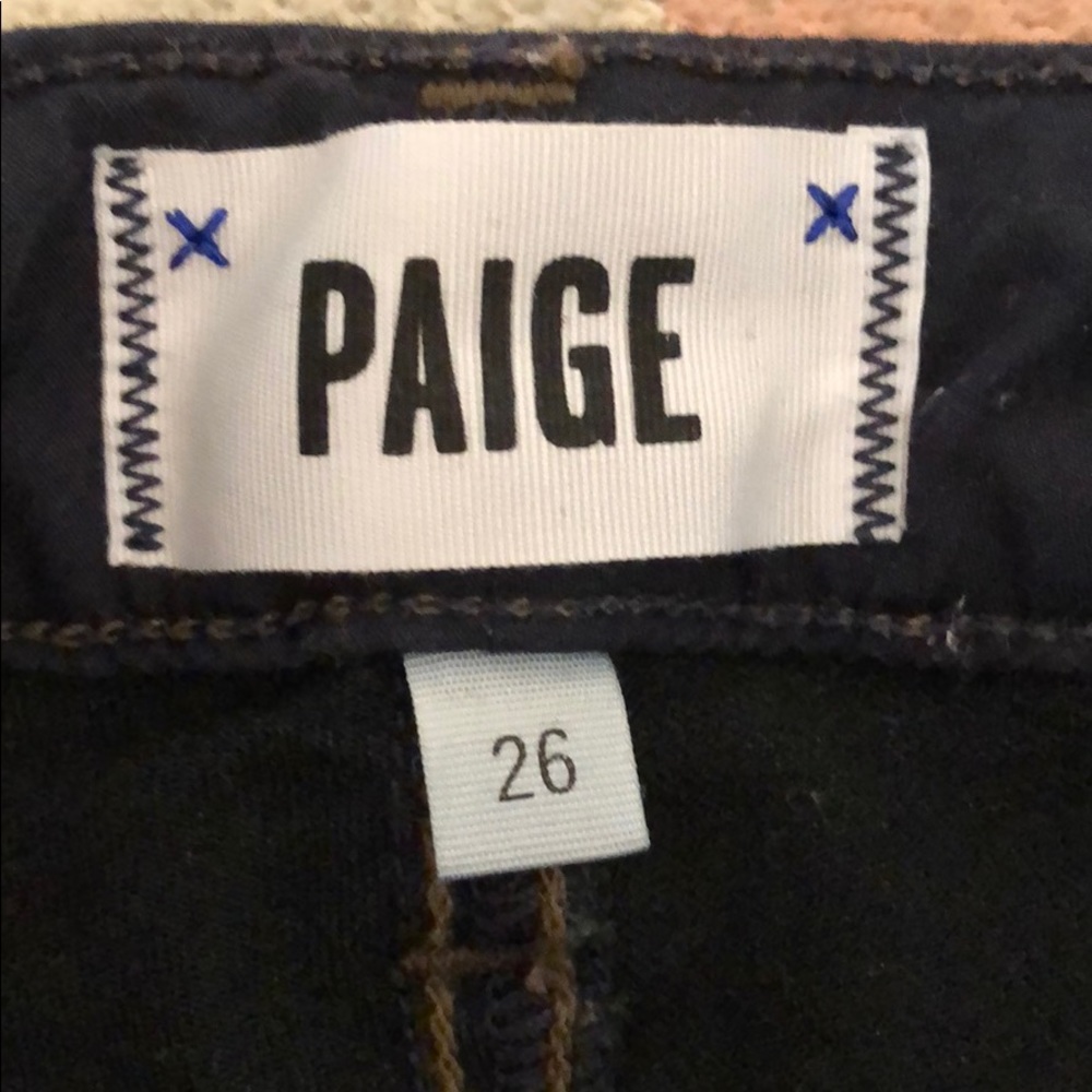 Paige denim jean size 26